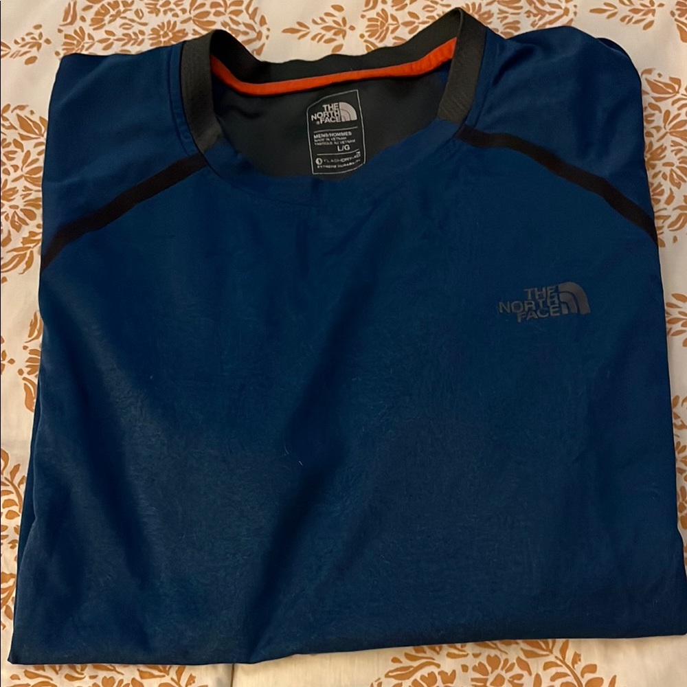 The North Face Blue Short Sleeve Tee